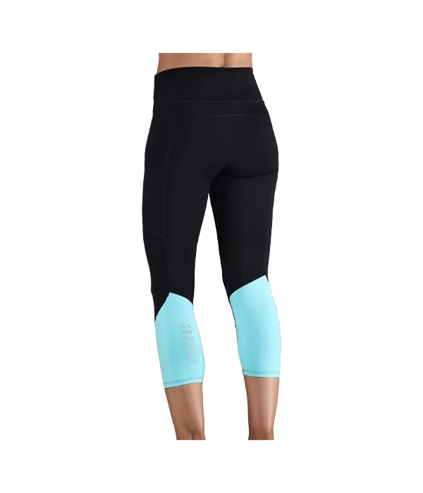 Mallas Endless Lift HW 7/8 Black/Aqua