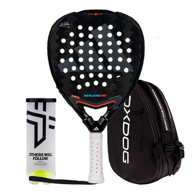 Pack pala Adidas Metalbone HRD+ 3.4 2025 Ale Galán + Paletero Oxdog Ultra Tour + Pelotas Oxdog BOOST+