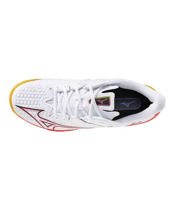 Zapatillas Mizuno Wave Exceed Tour 6CC Blanco/Naranja 2025