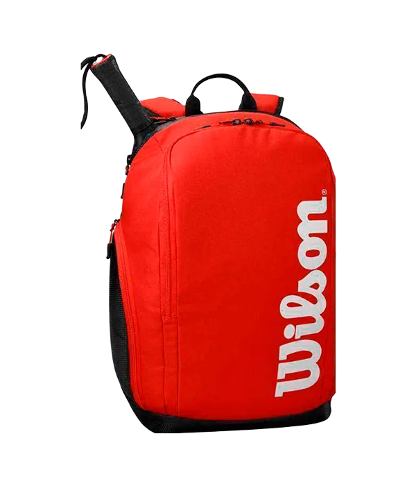 Mochila Wilson Tour Padel Negro/Rojo