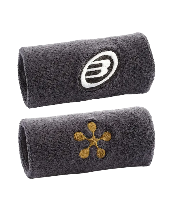 Muñequeras Largas Bullpadel Carbon/Piedra Vigore 2025 (x2)