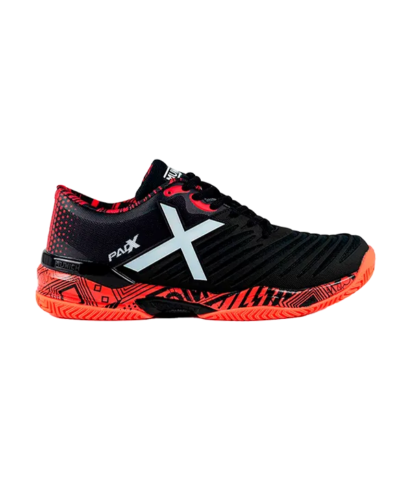 Zapatillas Munich Padx 55 Negro/Rojo 2025