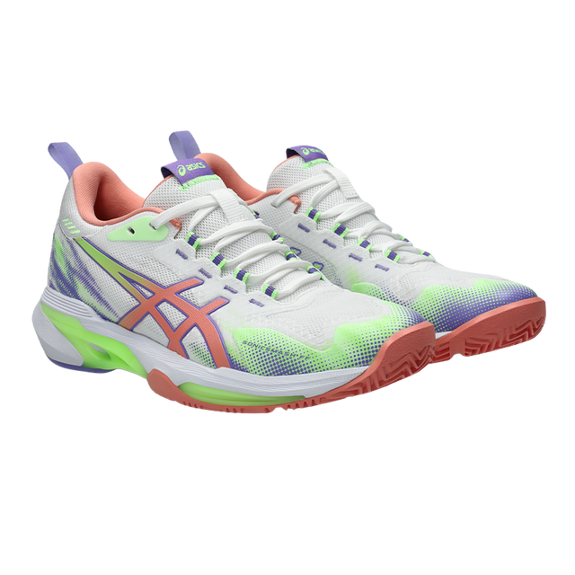Zapatillas Asics SonicSmash FF White/ Guava Mujer 2026