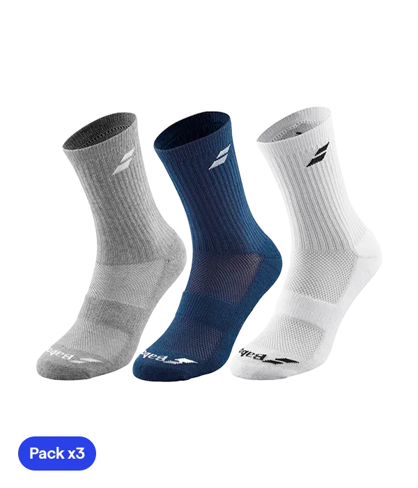 Calcetines Babolat Multicolor Junior (Pack x3)