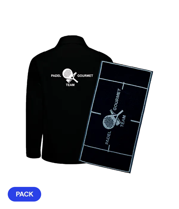 Pack Softshell PPS x Padel Team Gourmet + Toalla