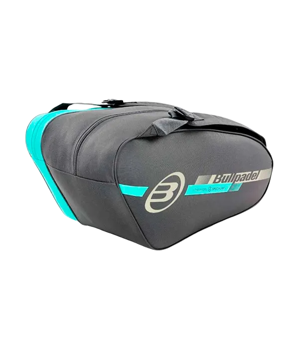 Paletero Bullpadel Tour Gris Oscuro/Turquesa 2025