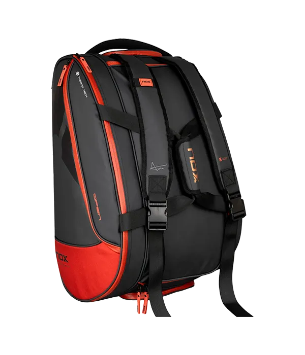 Paletero NOX Luxury Open Series Negro/Rojo