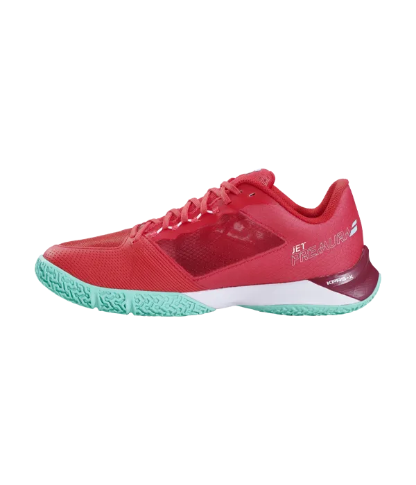 Zapatillas Babolat Jet Premura Red/Electric Green Juan Lebrón