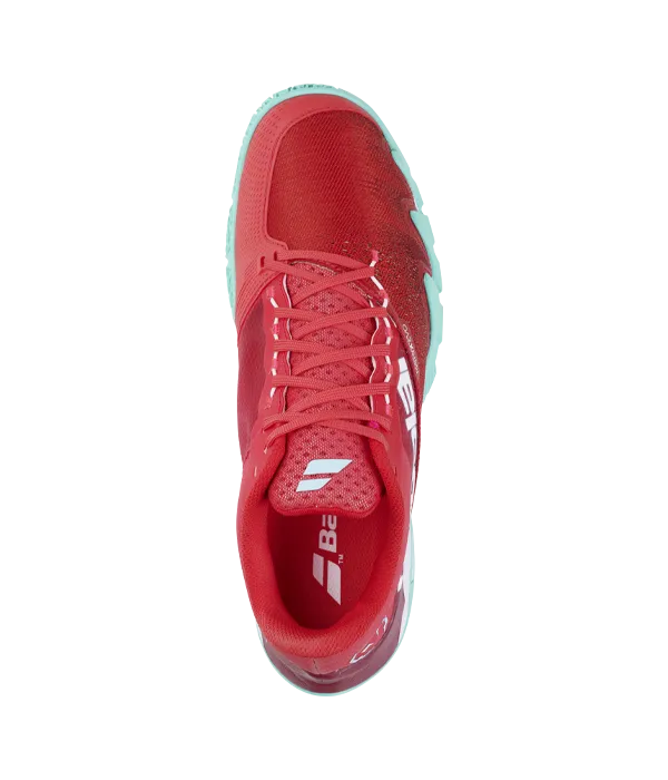 Zapatillas Babolat Jet Premura Red/Electric Green Juan Lebrón