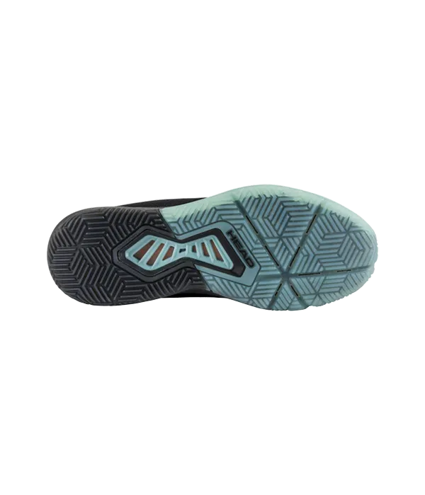 Zapatilla HEAD Motion Pro Padel Women Black/Aqua