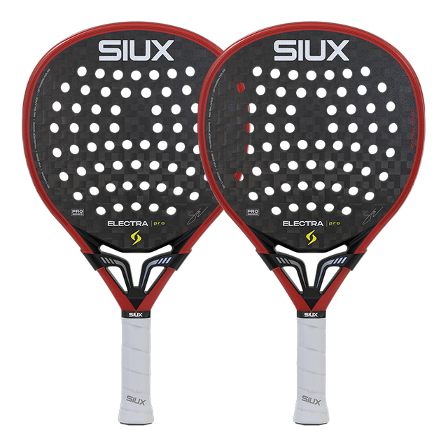 Pack dúo pala Siux Electra Pro Fire Red 2026