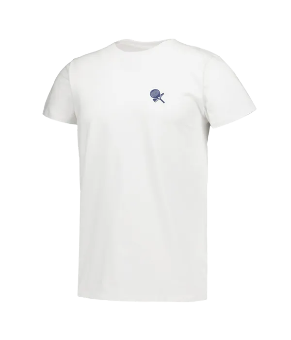 Camiseta Padel Team Gourmet Blanca Men