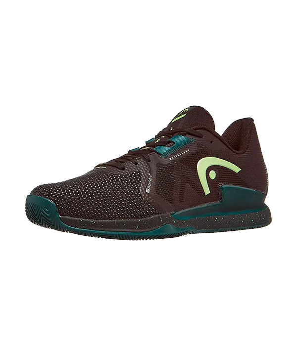 Zapatillas HEAD Sprint Pro 3.5 SF Clay Black/Forest Green