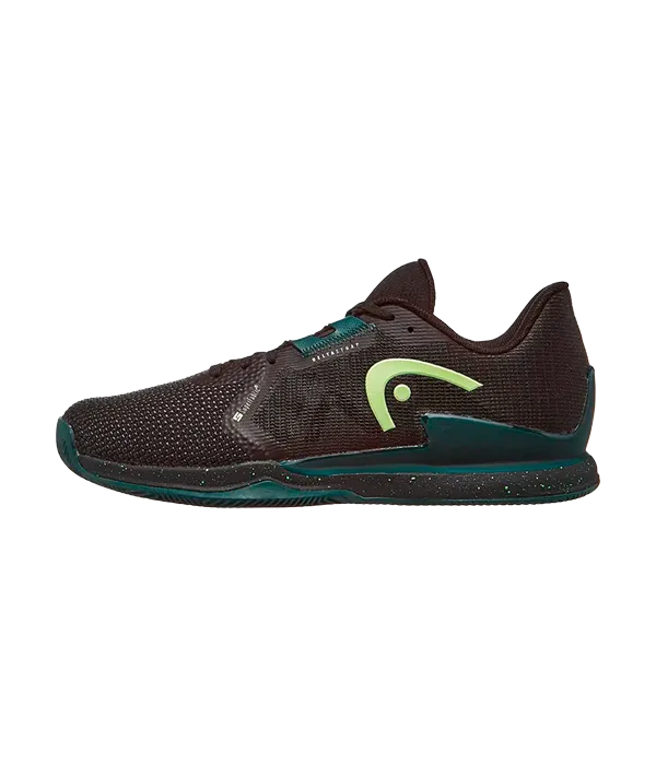 Zapatillas HEAD Sprint Pro 3.5 SF Clay Black/Forest Green