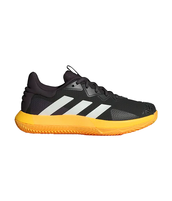 Zapatillas Adidas Solematch Control M Clay Negro/Naranja