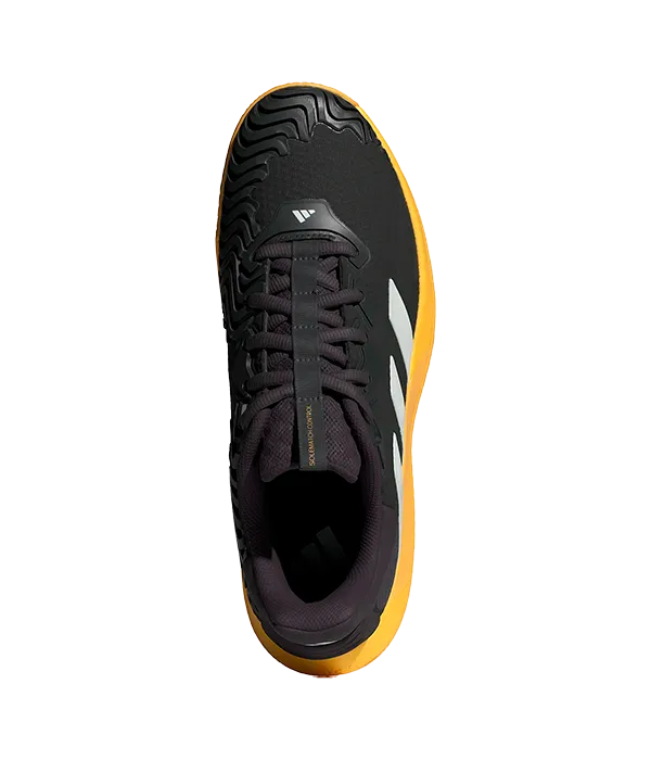 Zapatillas Adidas Solematch Control M Clay Negro/Naranja