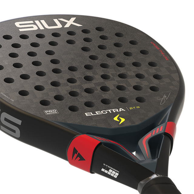 Pacchetto duo racchetta Siux Electra ST5 Pro Shadow Red 2026 Franco Stupackzuk