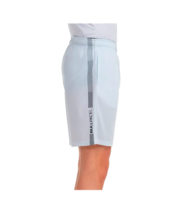 Pantalón Corto Bullpadel Belez Blanco 2025