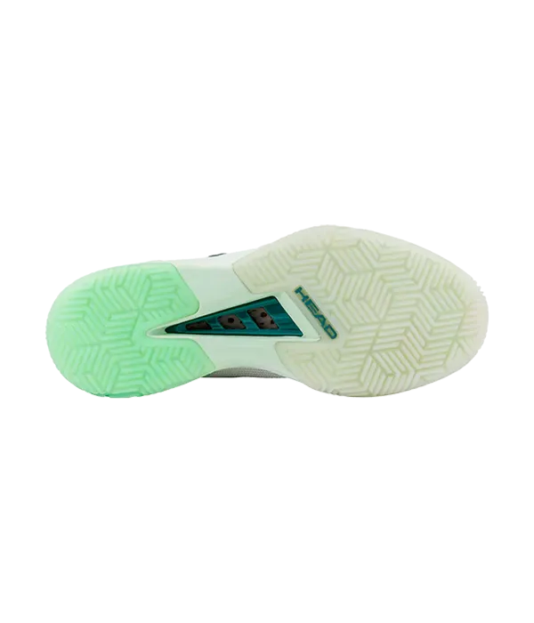 Zapatillas HEAD Sprint Pro 4.0 Padel Women White/Green 2025