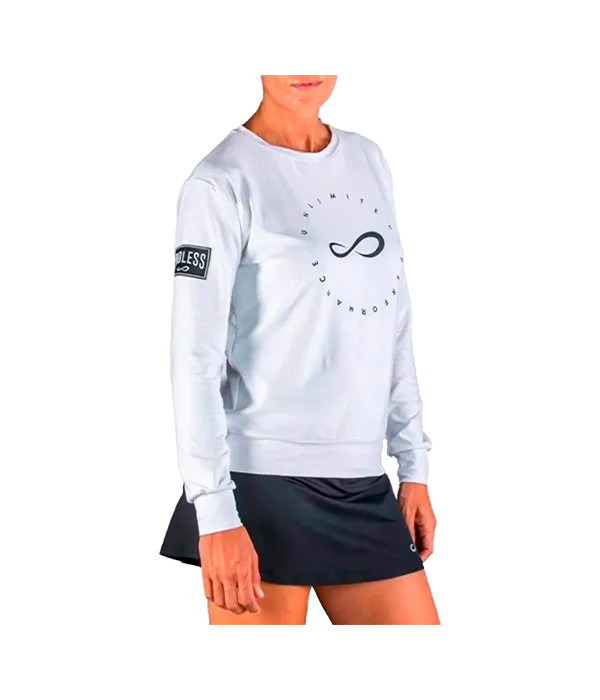 Sudadera Endless Inner Tech Blanco 2025