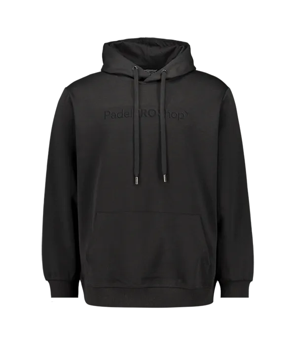 Sudadera PadelPROShop Negra con Relieve 2025