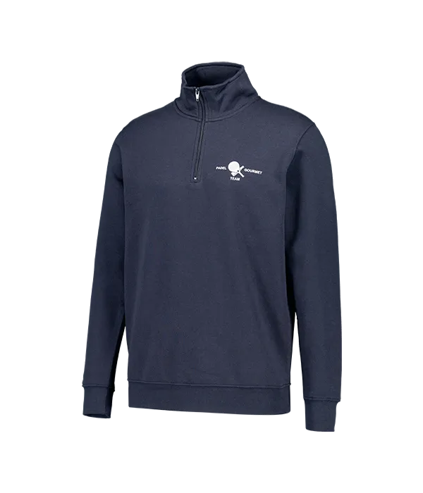 Sudadera Padel Team Gourmet algodón azul marino