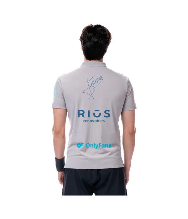 Polo Drop Shot Taiga Gris Jon Sanz