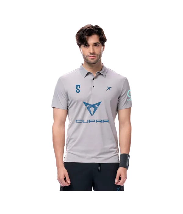 Polo Drop Shot Taiga Gris Jon Sanz