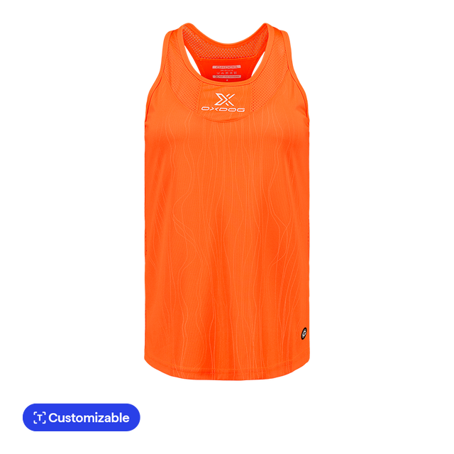 Camiseta Tirantes Oxdog Tiebreak Mujer Naranja 2025