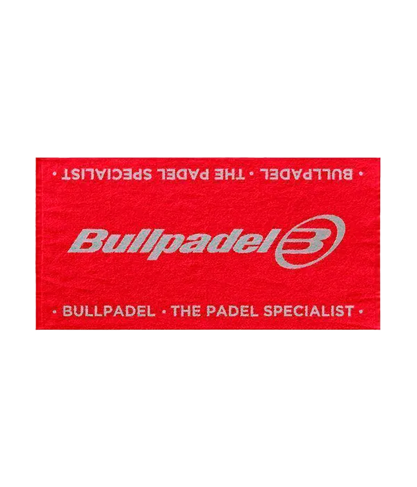 Toalla Bullpadel Rojo 2025