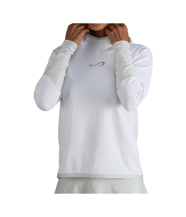 Sudadera Endless Breath Line White/Silver