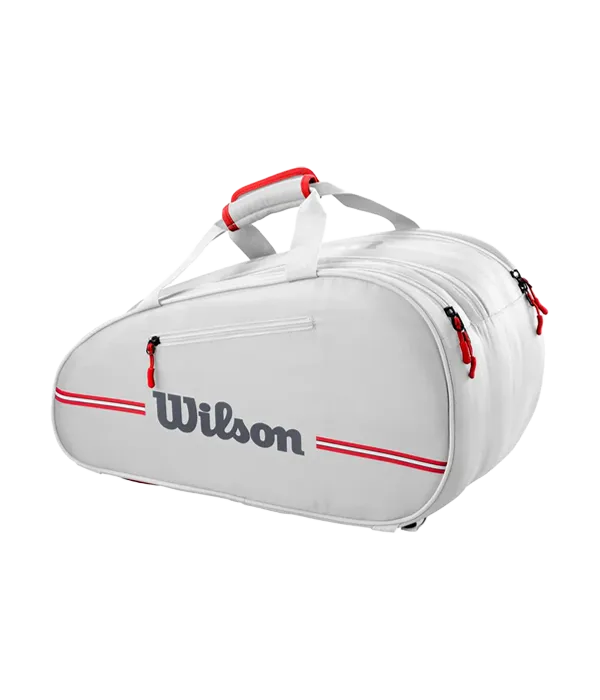 Paletero Wilson Team Padel Blanco 2025
