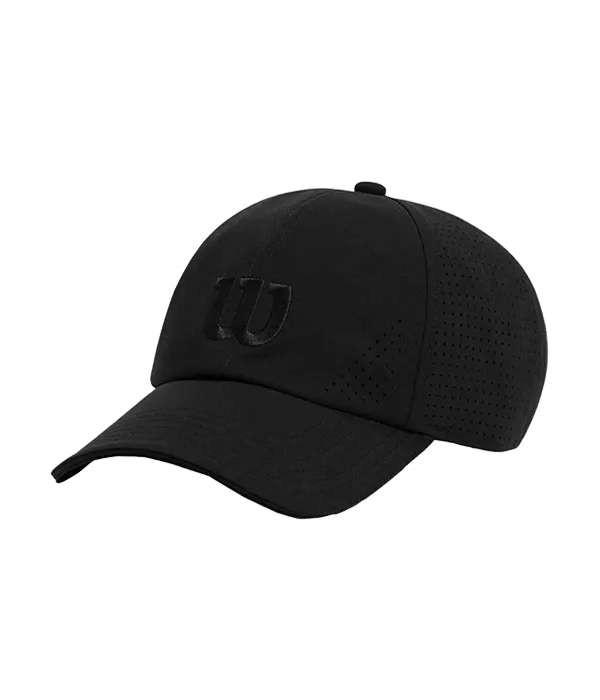 Gorra Wilson Active Perforated Negro 2025