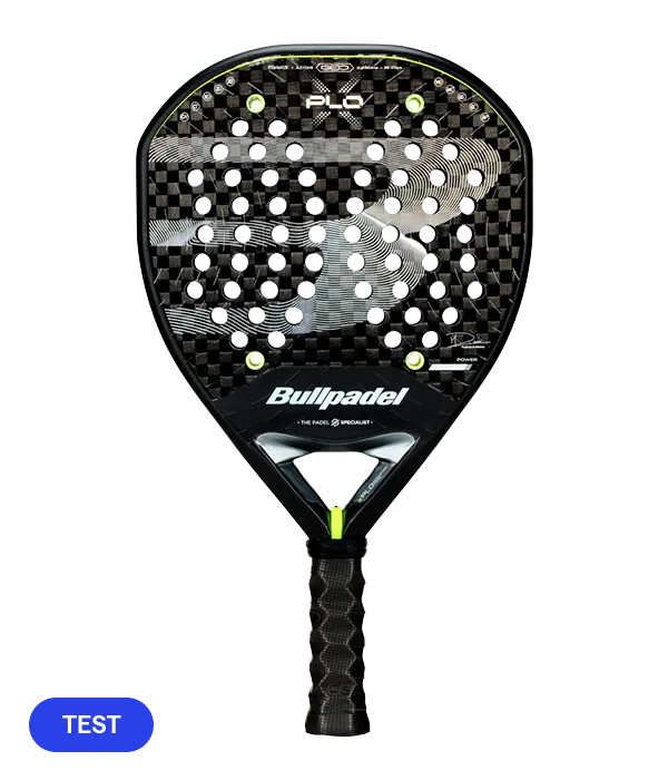 Pala de TEST Pala Bullpadel Xplo 2026