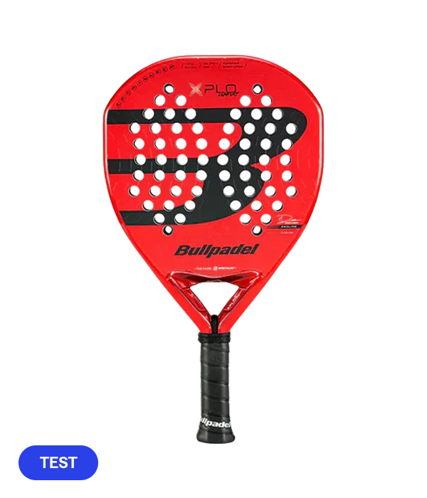 Pala de TEST Bullpadel XPLO Comfort 2025 Martín Di Nenno