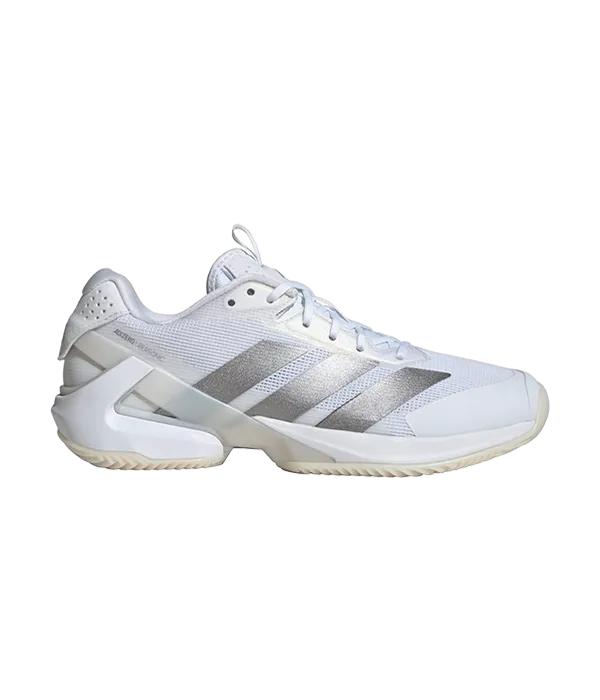 Zapatillas Adidas adizero Ubersonic 5 CL Women Blanco/Plata 2025