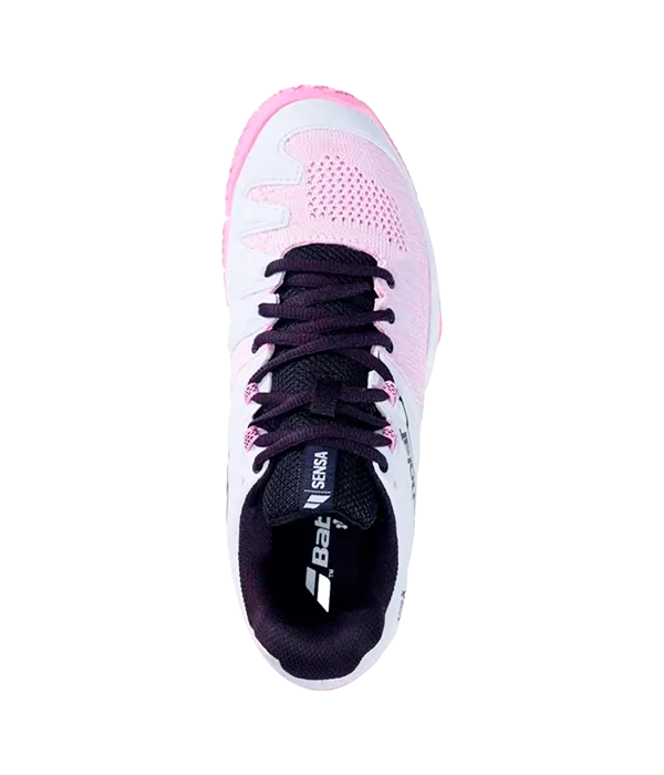 Zapatillas Babolat Sensa Women White/Lilac 2025