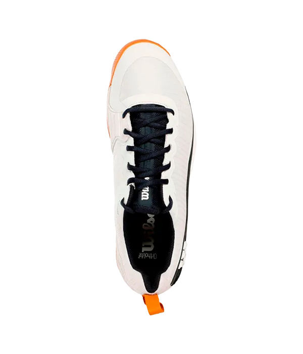 Zapatillas Wilson Rush Pro 4.5 Clay RG White/Navy Blazer/Gum 2025
