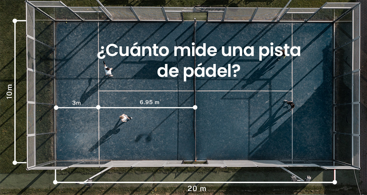 Cuánto mide una pista de pádel