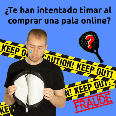 ¿Te han timado al comprar una pala por Internet?