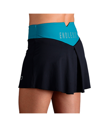 Falda Endless Diamond Negro 2024