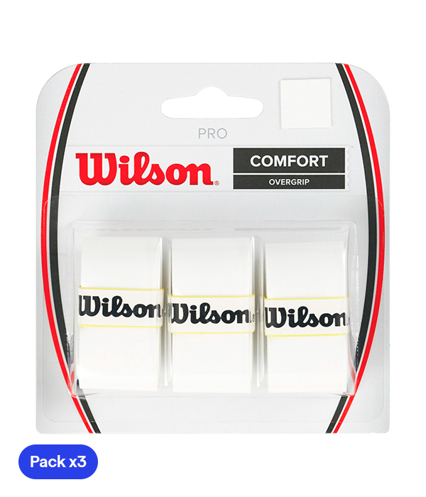 Overgrips Wilson Pro Comfort Blanco (Pack x3) 2023