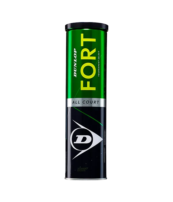 Pote de Bolas de padel Dunlop Fort All Court (x4)