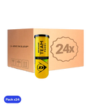 Cajón Pelotas Dunlop Team Padel (Pack x24)