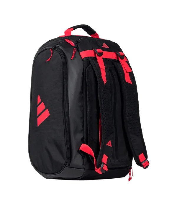 Paletero Adidas Tour Negro/Rojo 3.4 2025