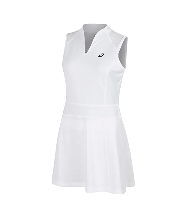 Kleid Asics Court Damen Brillantweiß 2025