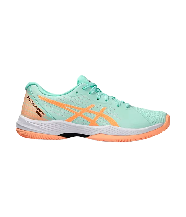 Zapatillas Asics Solution Swift FF Padel Women Mint Tint/Bright Sunstone