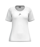 Camiseta HEAD Club 25 Tech Women Blanco 2025