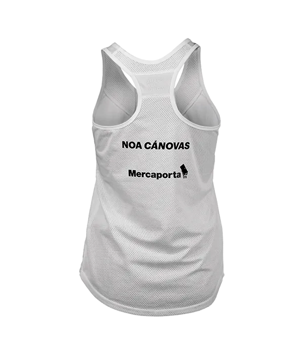 Camiseta Tirantes Oxdog Tiebreak Women Blanco 2024 Noa Cánovas