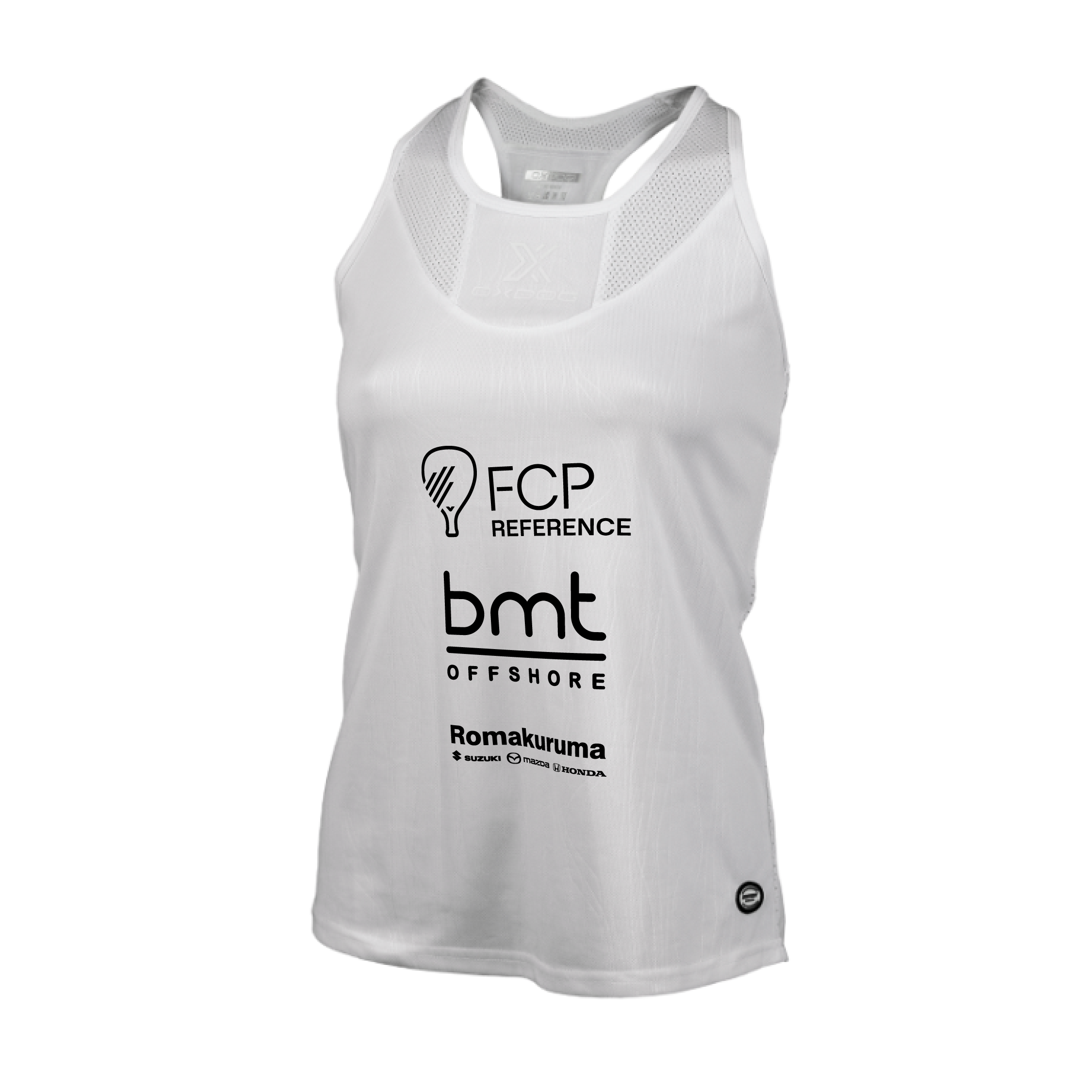 Camiseta Tirantes Oxdog Tiebreak Mujer Blanco Noa Cánovas